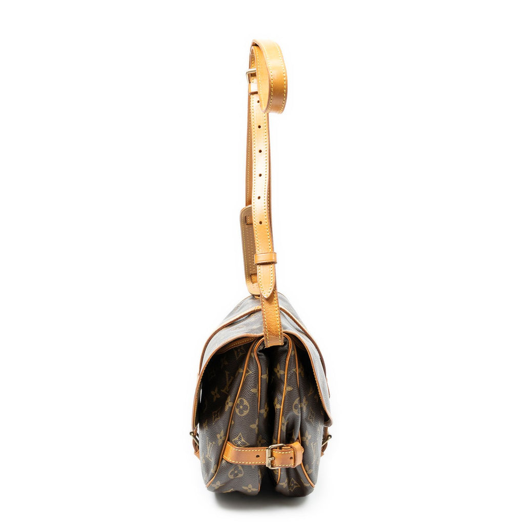 Louis Vuitton Saumur Brown Monogram Canvas — view 4