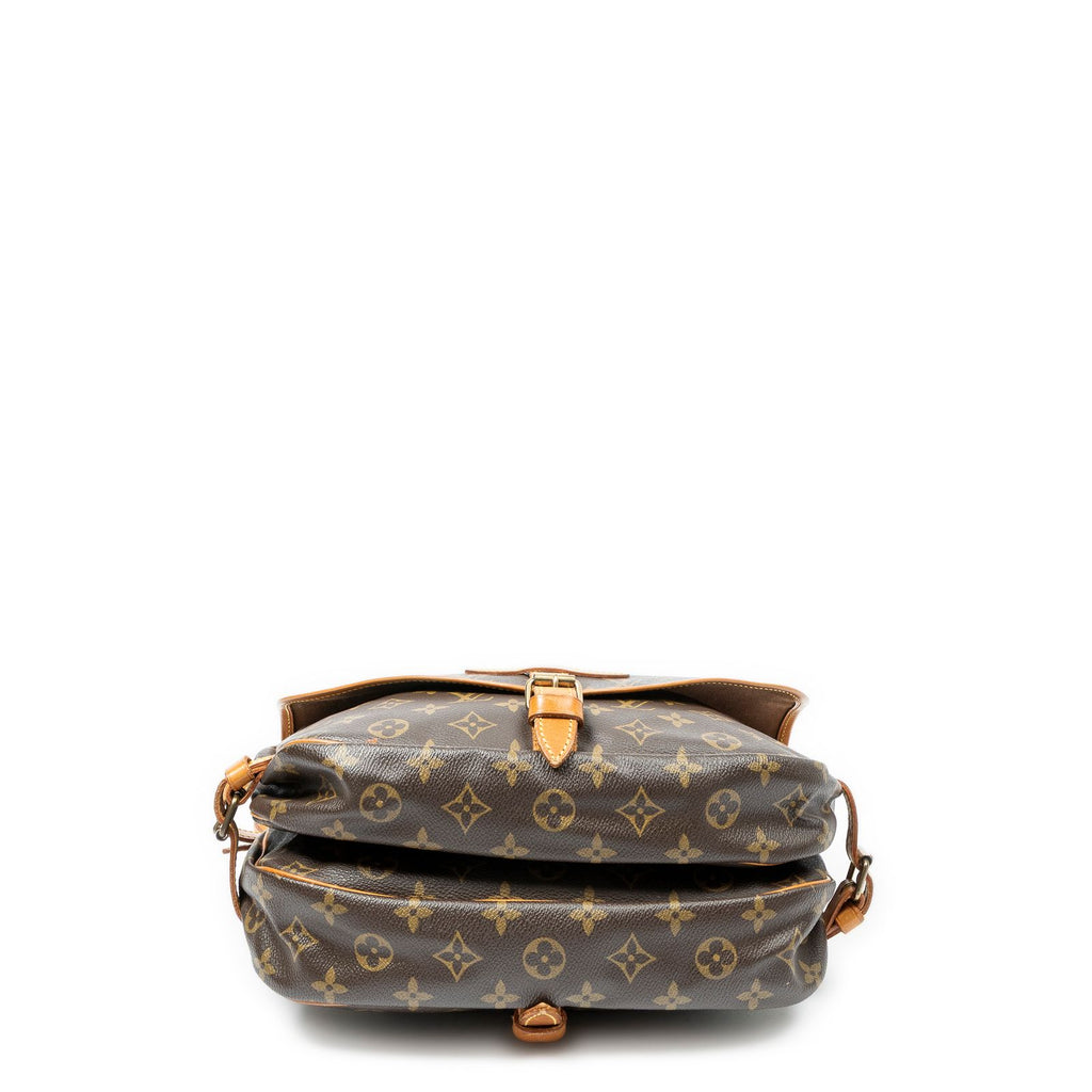 Louis Vuitton Saumur Brown Monogram Canvas — view 6