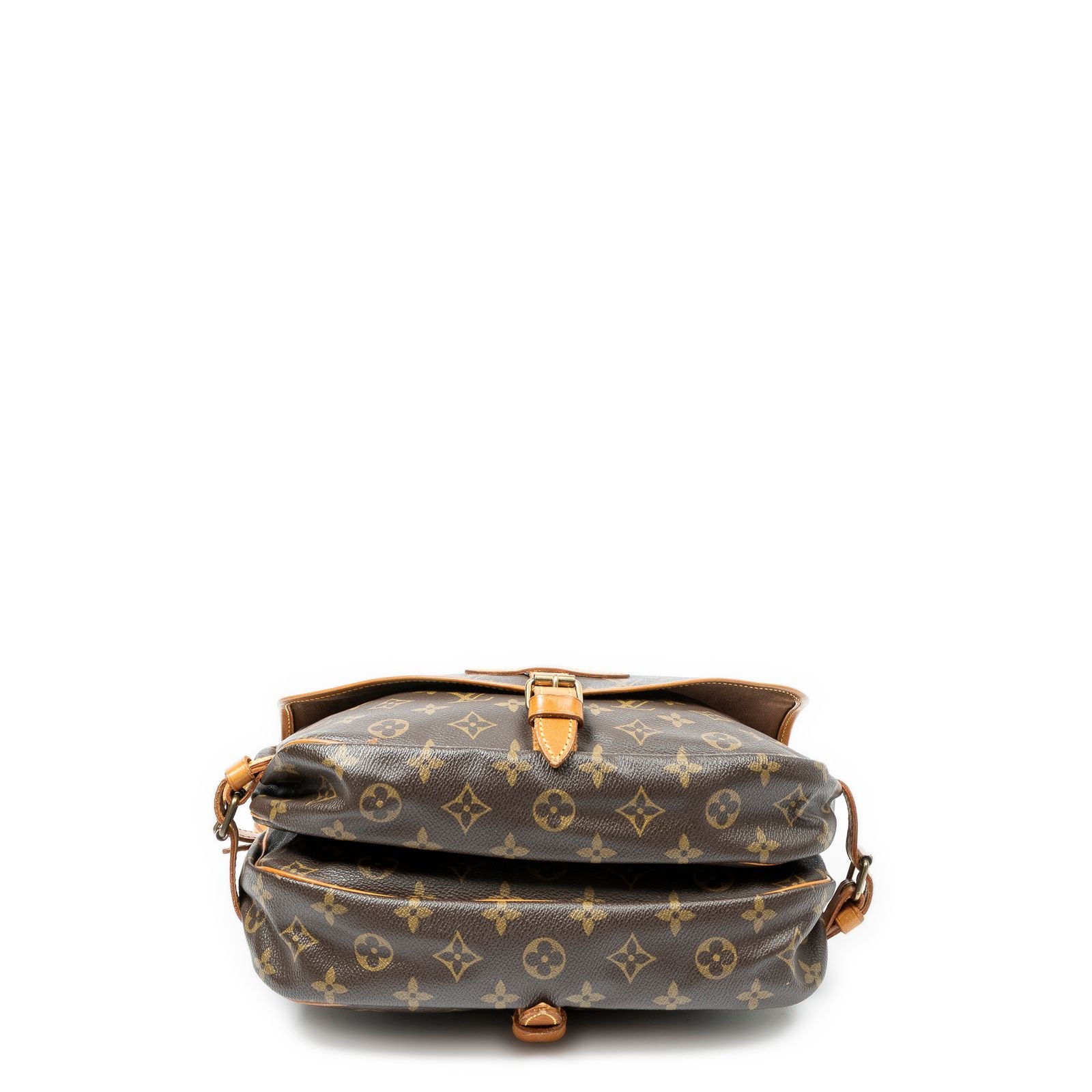 Louis Vuitton Saumur Brown Monogram Canvas — view 6