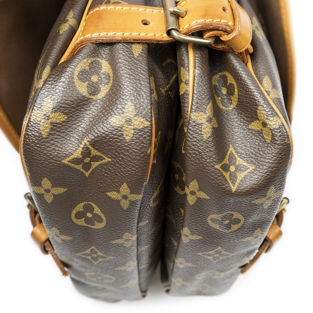 Louis Vuitton Saumur Brown Monogram Canvas — view 8