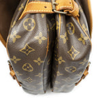 Louis Vuitton Saumur Brown Monogram Canvas — view 8