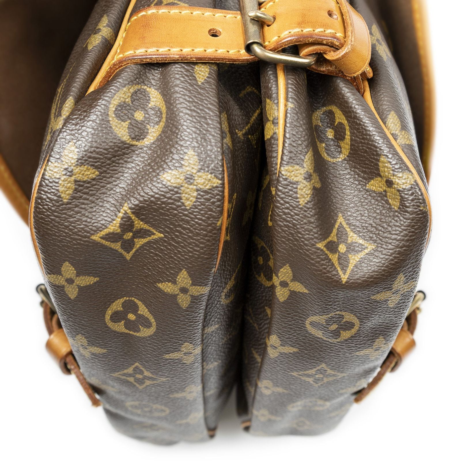 Louis Vuitton Saumur Brown Monogram Canvas — view 8