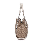Gucci Pelham Tote White Beige GG Canvas — view 3