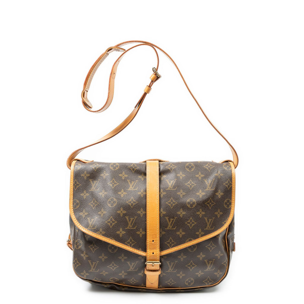 Louis Vuitton Saumur Brown Monogram Canvas