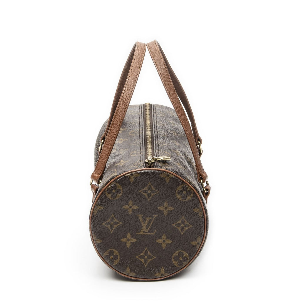 Louis Vuitton Papillon Brown Monogram Canvas Handbag — view 4