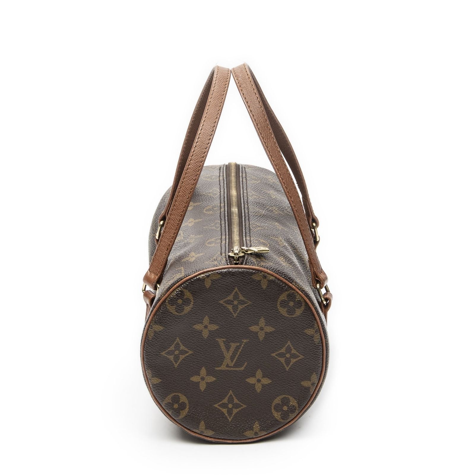 Louis Vuitton Papillon Brown Monogram Canvas Handbag — view 4