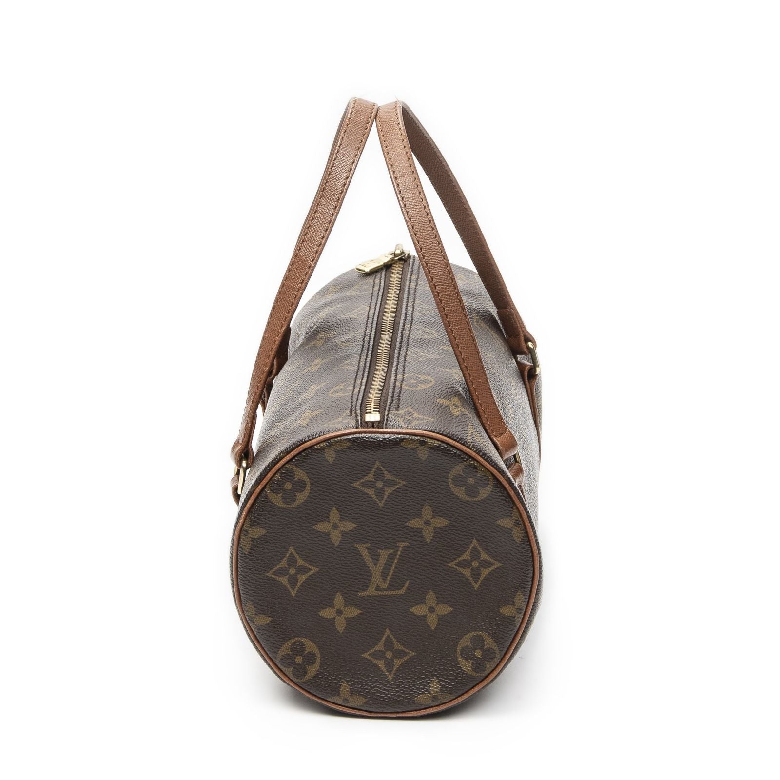 Louis Vuitton Papillon Brown Monogram Canvas Handbag — view 3