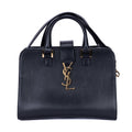 Saint Laurent Baby Cabas Black Smooth Calfskin Tote
