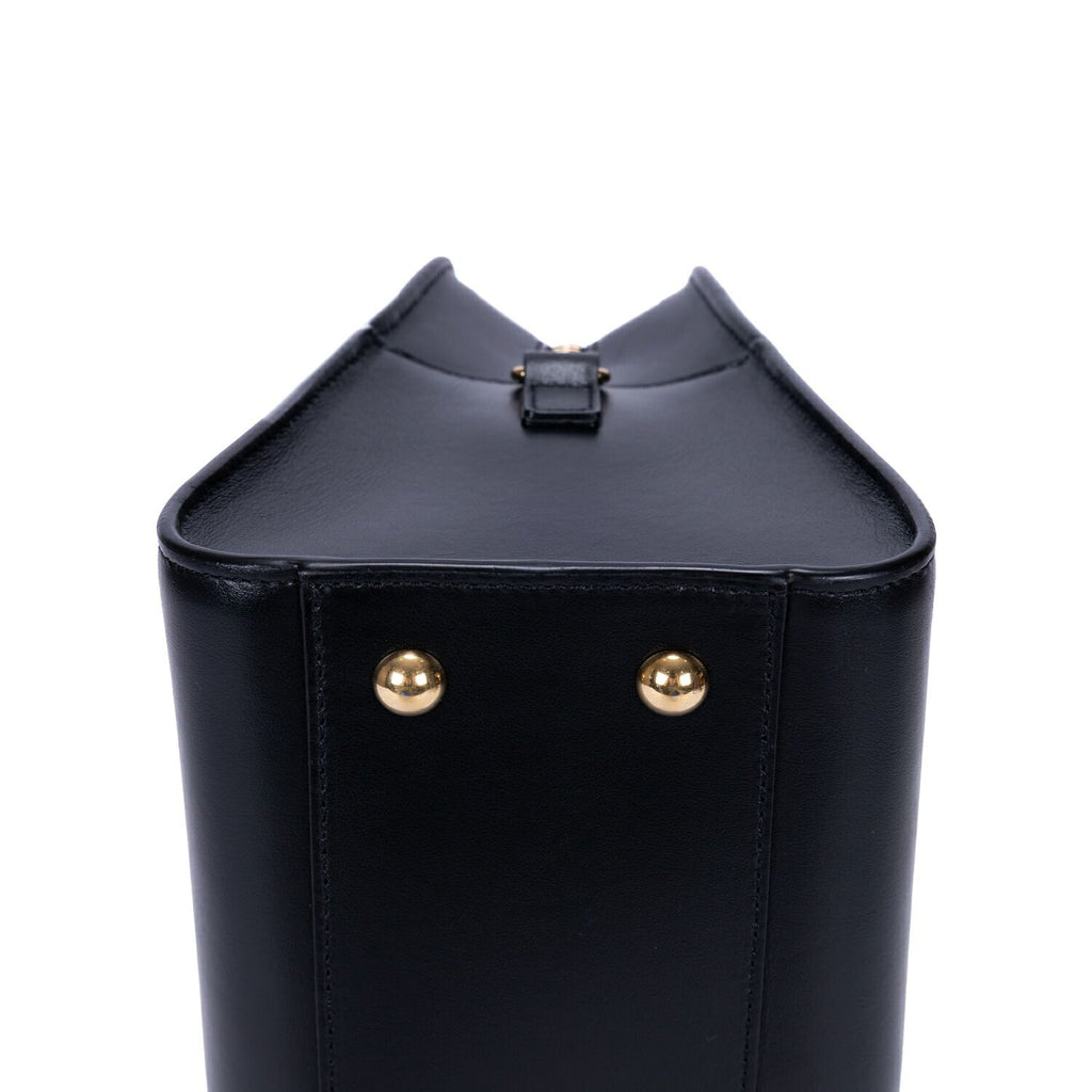 Saint Laurent Baby Cabas Black Smooth Calfskin Tote — view 8