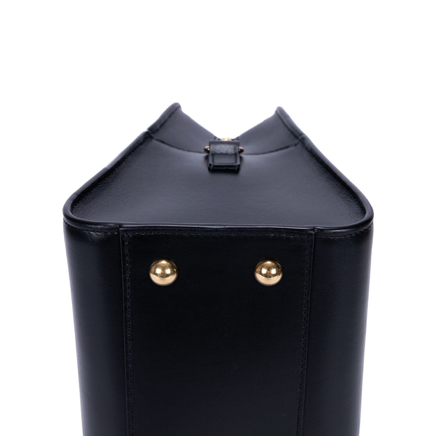 Saint Laurent Baby Cabas Black Smooth Calfskin Tote — view 8