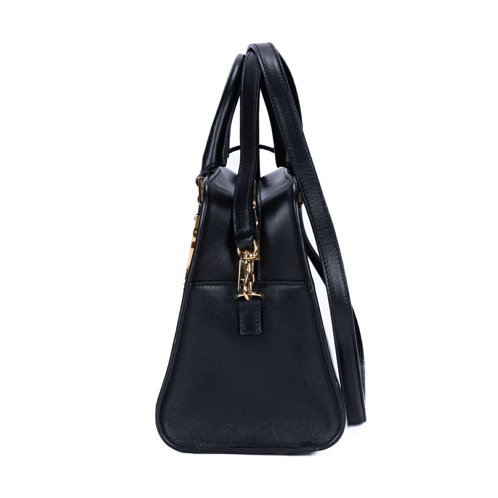 Saint Laurent Baby Cabas Black Smooth Calfskin Tote — view 3