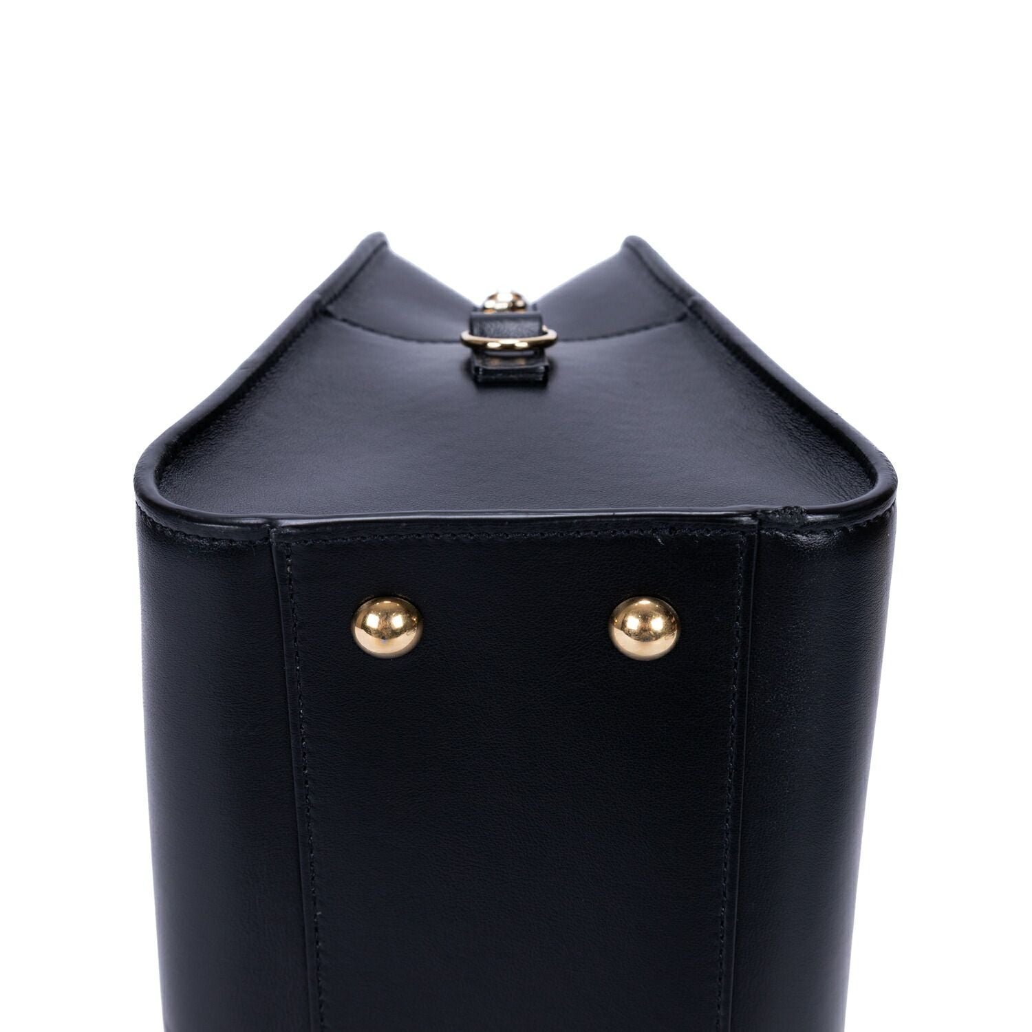 Saint Laurent Baby Cabas Black Smooth Calfskin Tote — view 7
