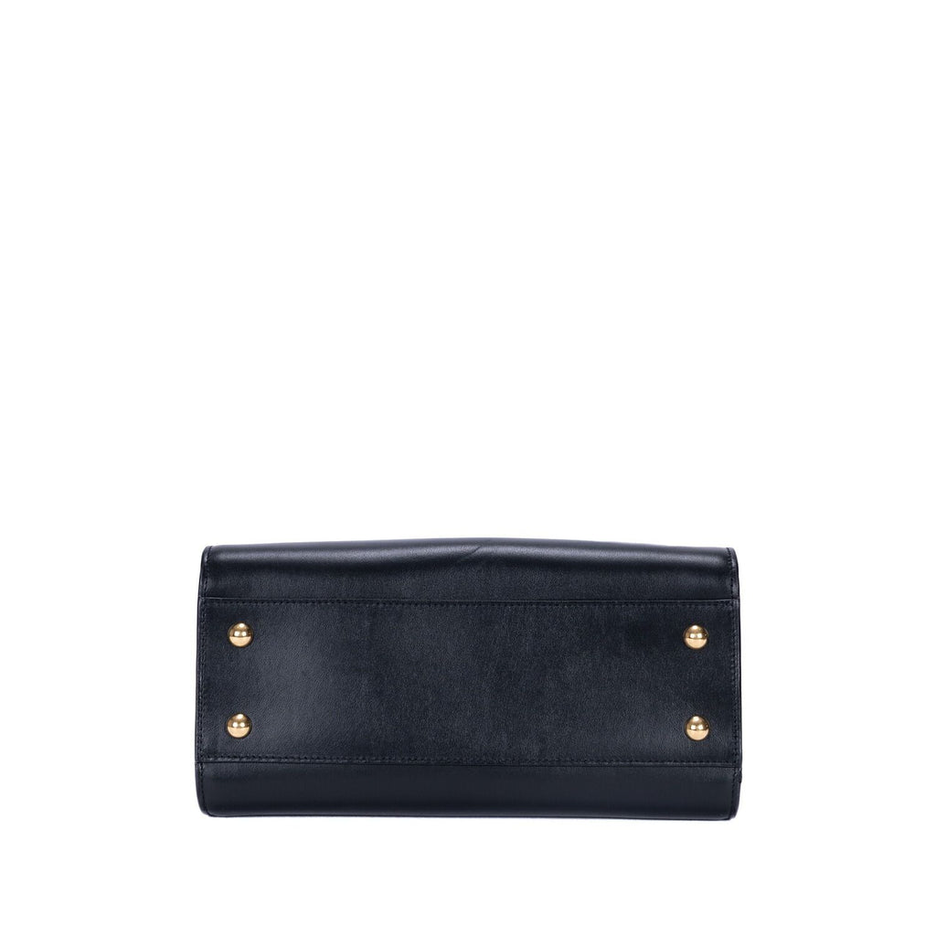 Saint Laurent Baby Cabas Black Smooth Calfskin Tote — view 6