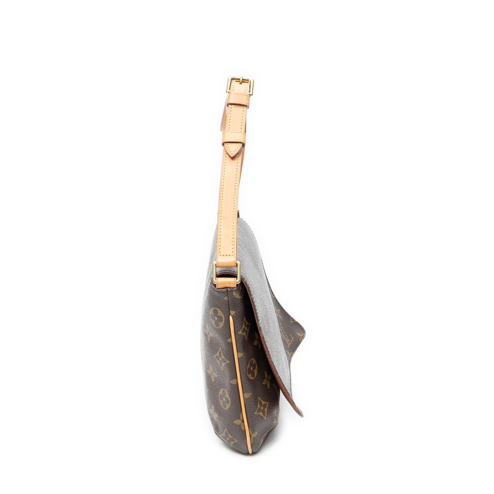 Louis Vuitton Musette Tango Brown Monogram Canvas Shoulder — view 4