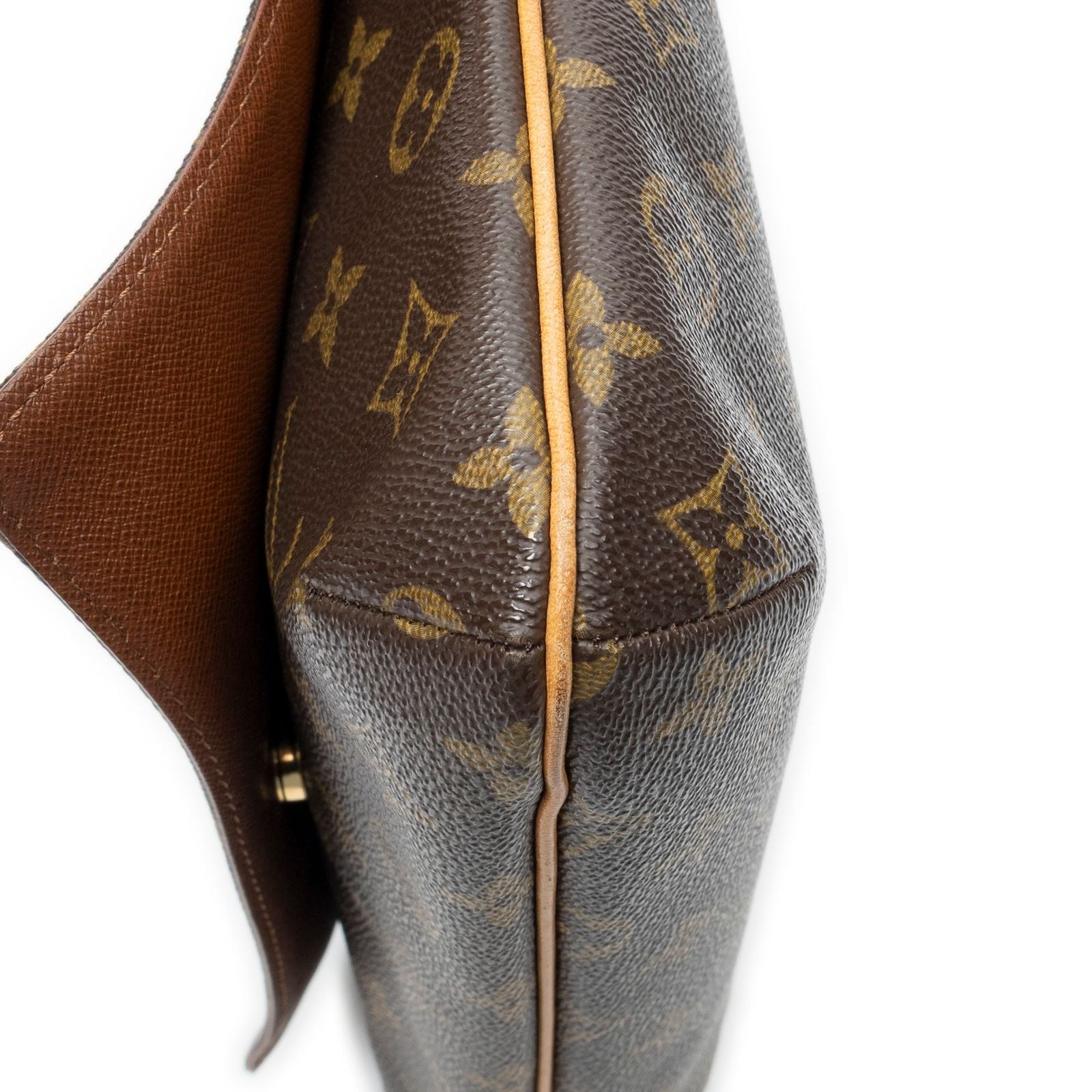 Louis Vuitton Musette Tango Brown Monogram Canvas Shoulder — view 7