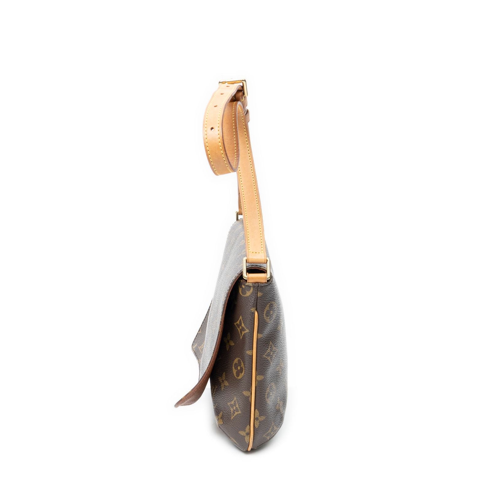 Louis Vuitton Musette Tango Brown Monogram Canvas Shoulder — view 3