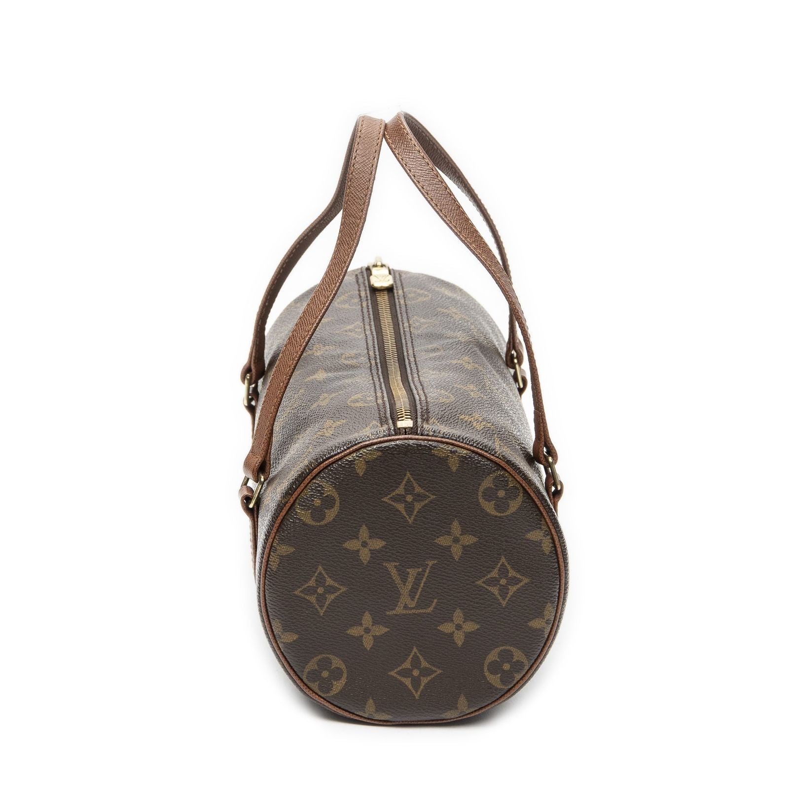 Louis Vuitton Papillon Brown Monogram Canvas Handbag — view 3