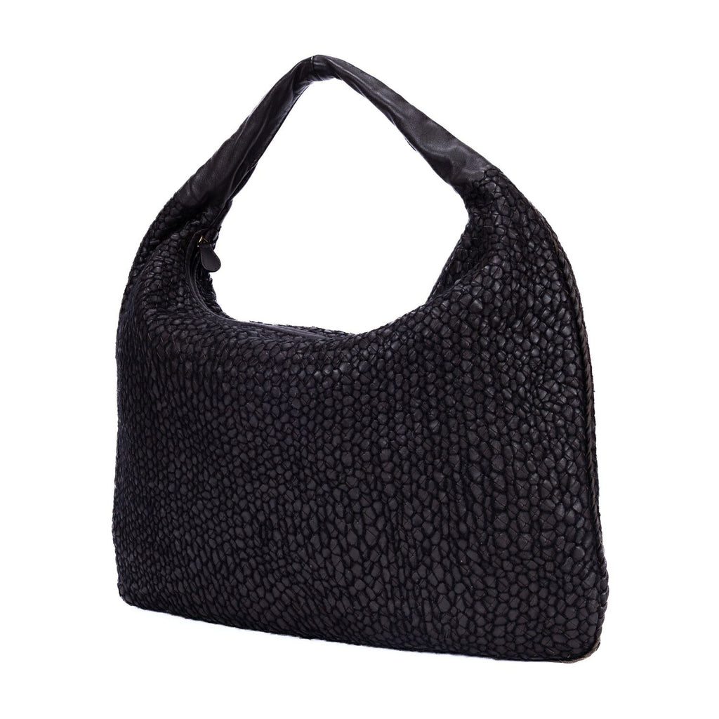Bottega Veneta la Di Bo Da Brown Intrecha to Leather Handbag — view 2