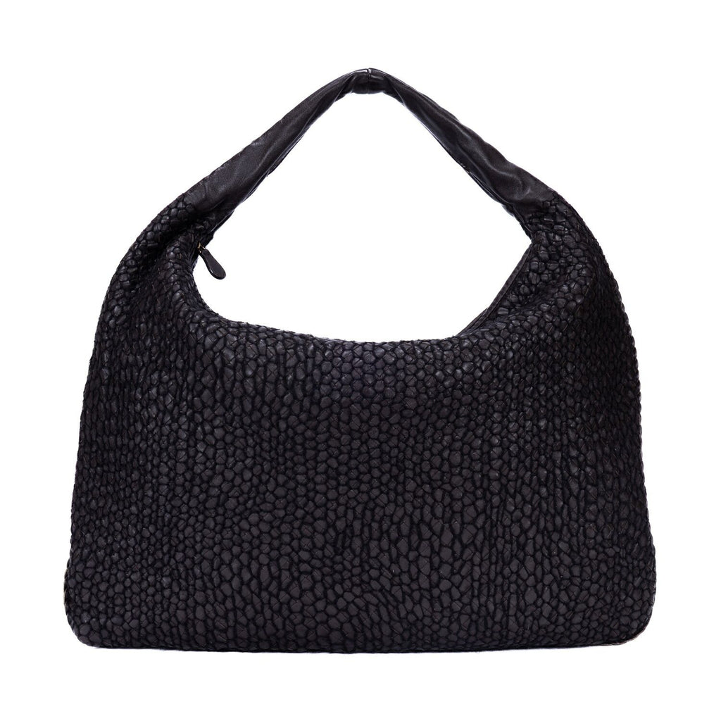 Bottega Veneta la Di Bo Da Brown Intrecha to Leather Handbag