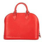 Louis Vuitton Alma Red Epi Handbag — view 5