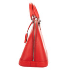 Louis Vuitton Alma Red Epi Handbag — view 3