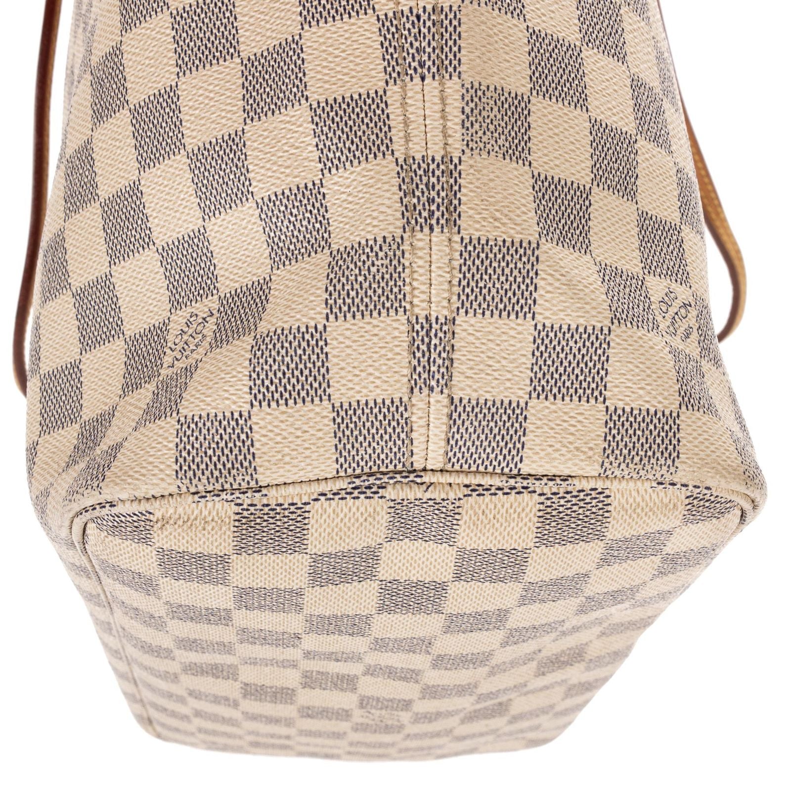 Louis Vuitton Neva Full Ivory Damier Azur Shoulder — view 7
