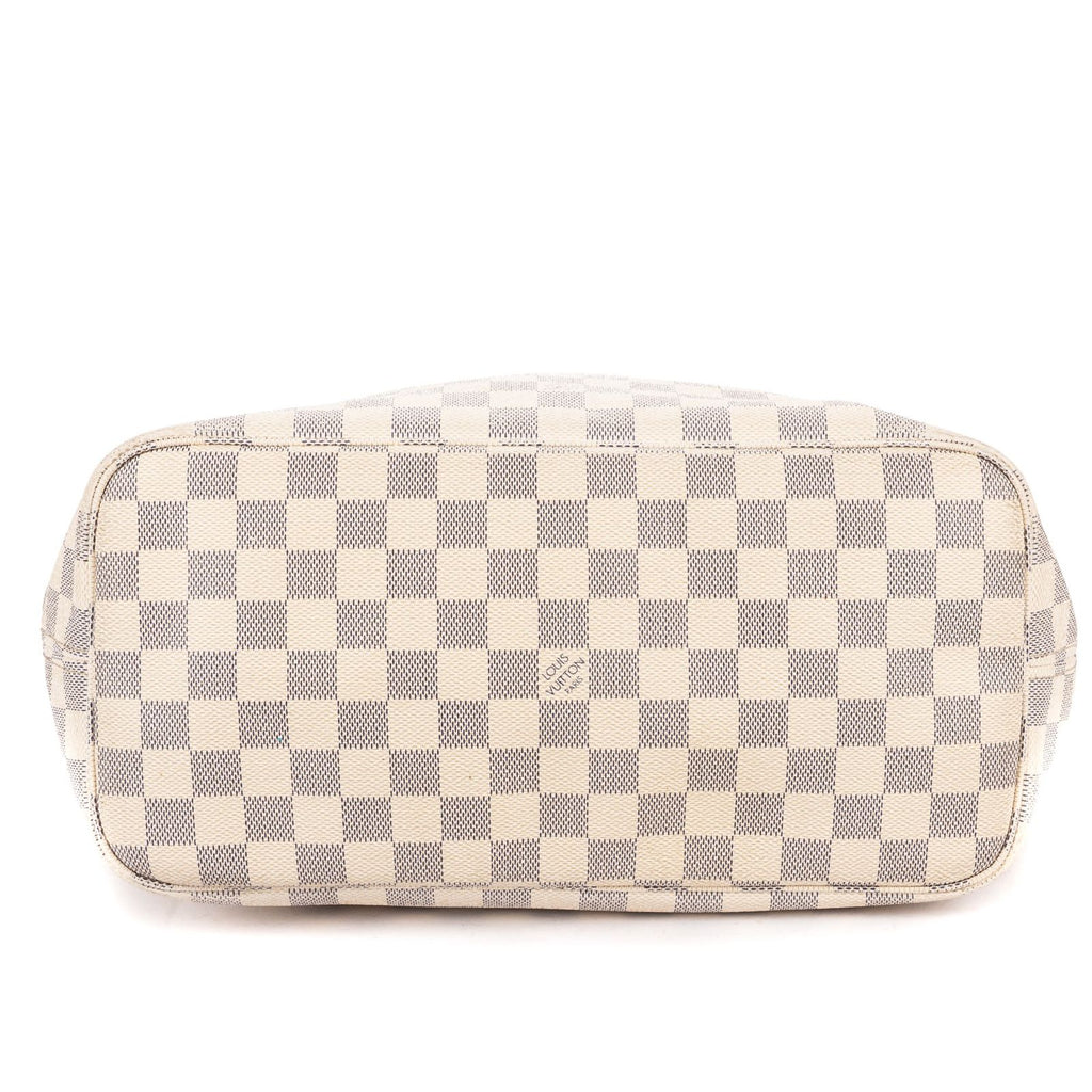 Louis Vuitton Neva Full Ivory Damier Azur Shoulder — view 6