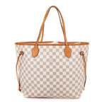 Louis Vuitton Neva Full Ivory Damier Azur Shoulder — view 5