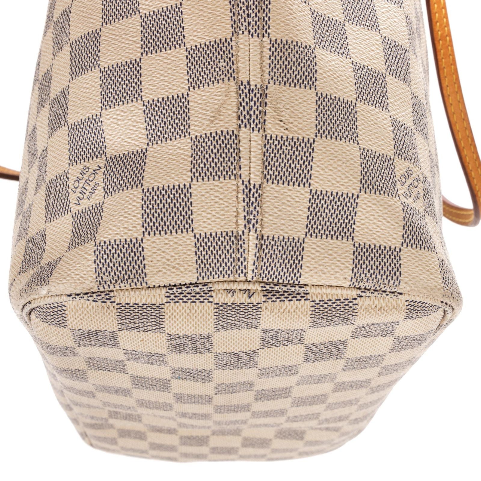 Louis Vuitton Neva Full Ivory Damier Azur Shoulder — view 8