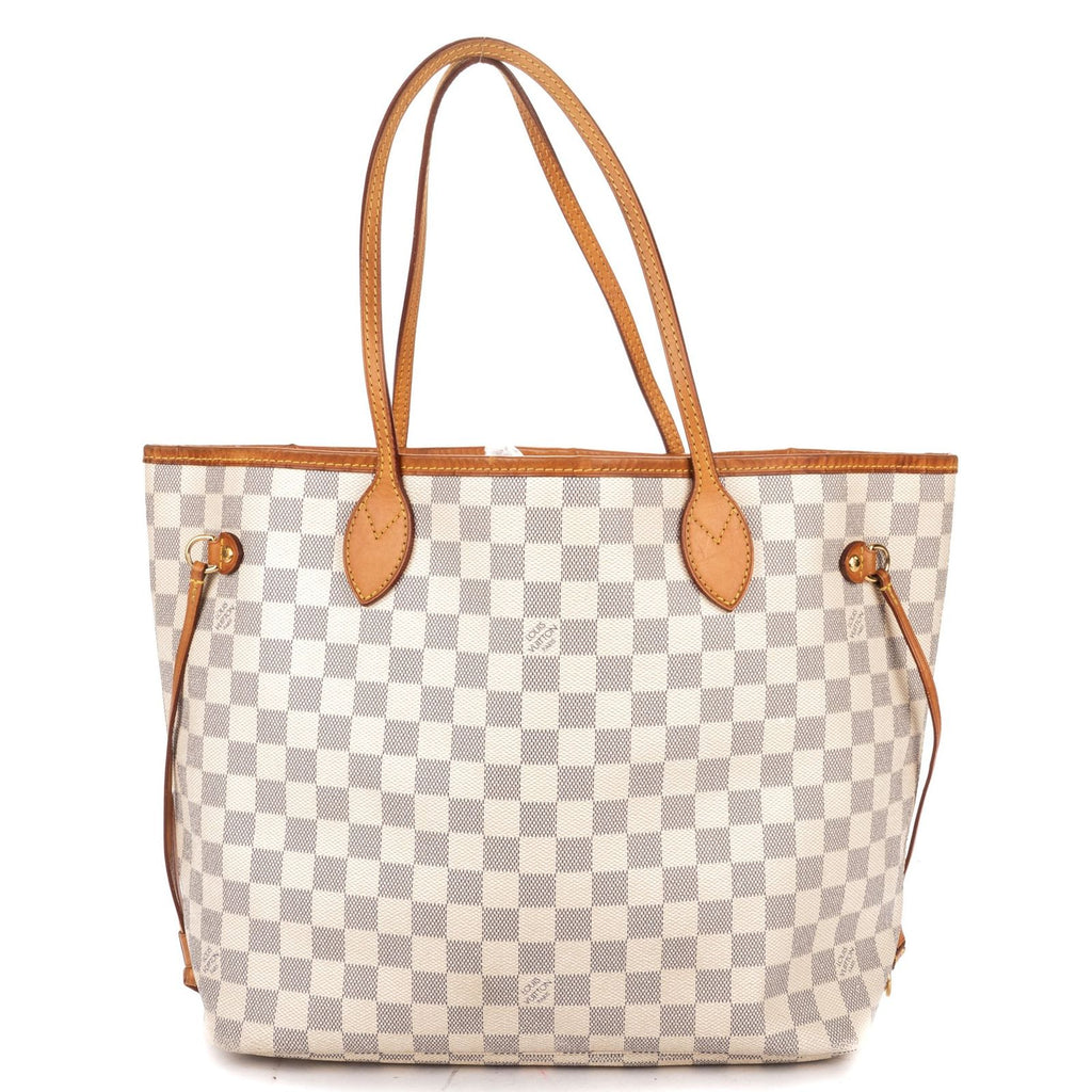 Louis Vuitton Neva Full Ivory Damier Azur Shoulder
