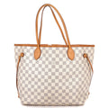 Louis Vuitton Neva Full Ivory Damier Azur Shoulder