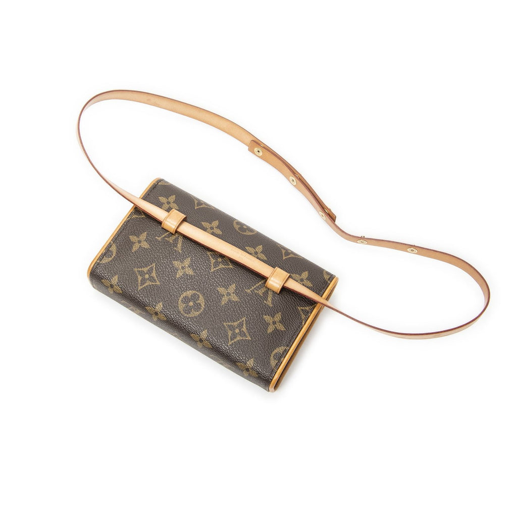 Louis Vuitton Pochette Florentine Brown Monogram Canvas Shoulder — view 2