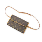 Louis Vuitton Pochette Florentine Brown Monogram Canvas Shoulder