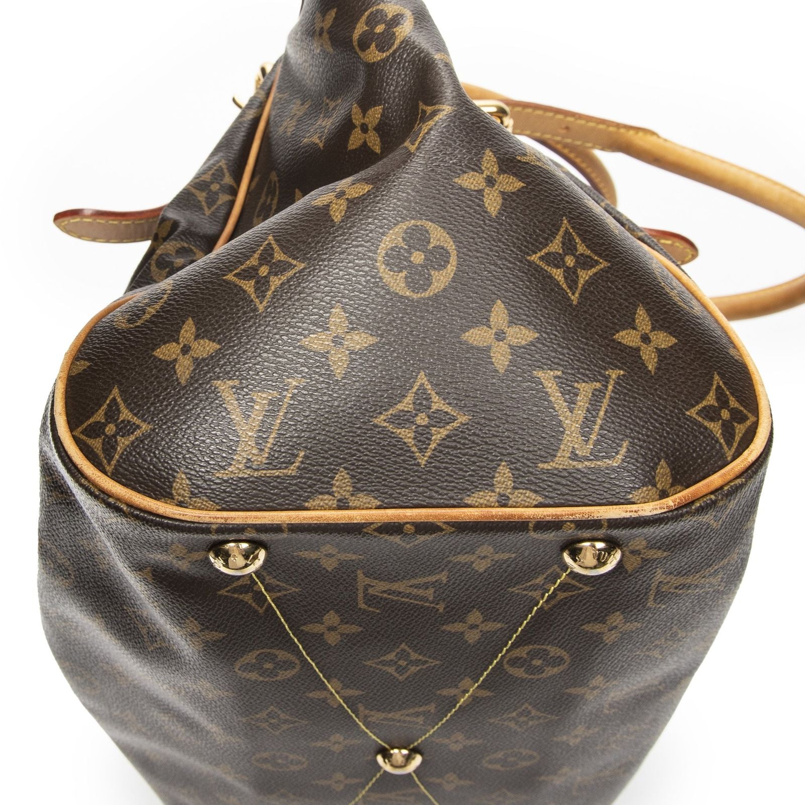 Louis Vuitton Tivoli Brown Monogram Canvas Shoulder — view 8