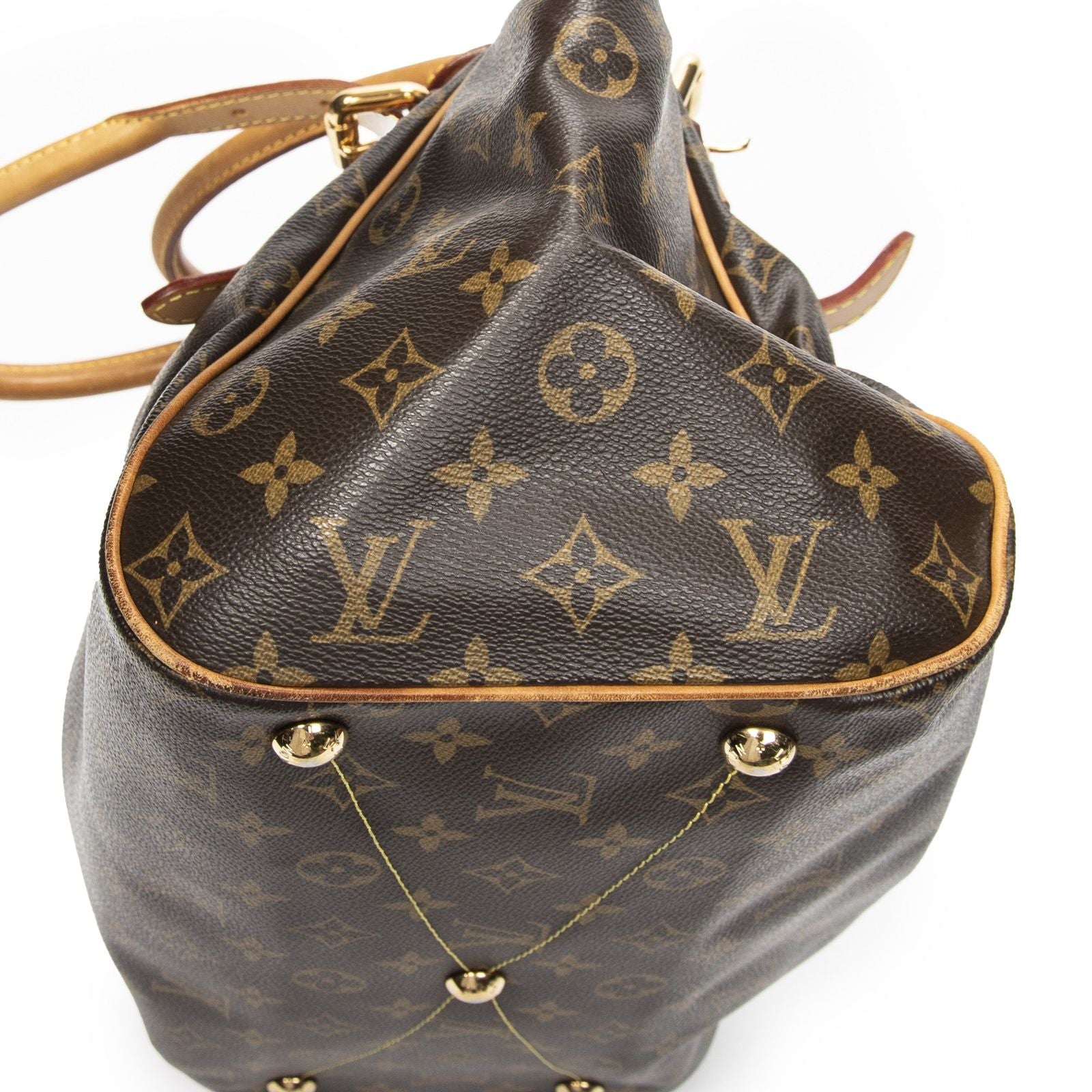 Louis Vuitton Tivoli Brown Monogram Canvas Shoulder — view 7