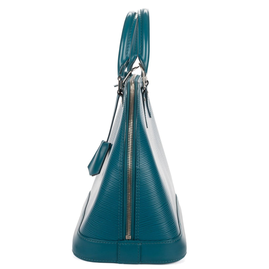 Louis Vuitton Alma Turquoiseepi Handbag — view 3