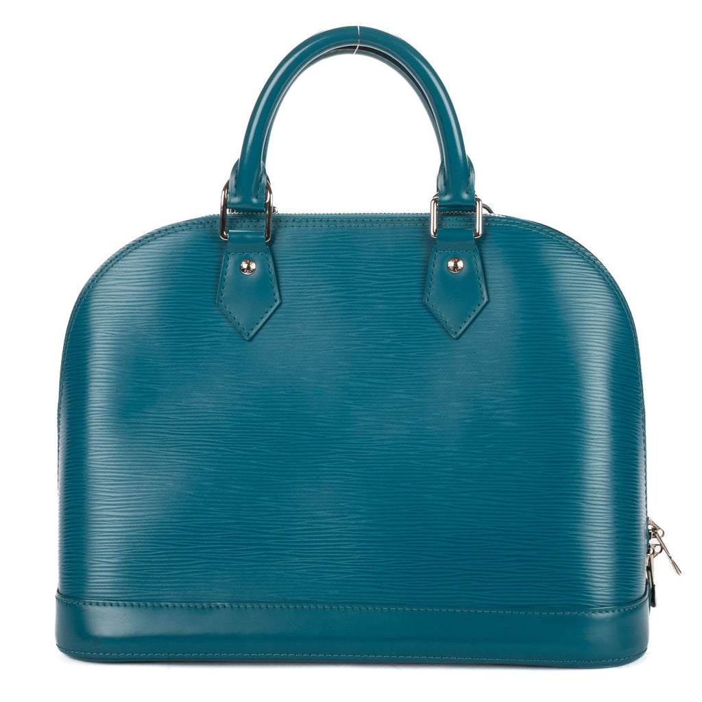 Louis Vuitton Alma Turquoiseepi Handbag — view 5