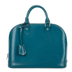 Louis Vuitton Alma Turquoiseepi Handbag