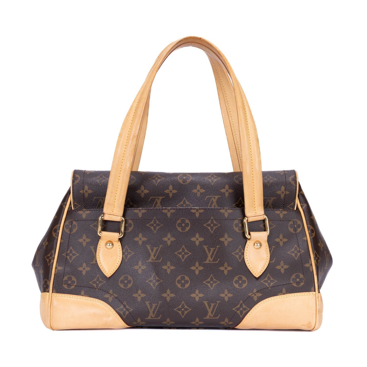 Louis Vuitton Beverly Brown Monogram Canvas Shoulder — view 5