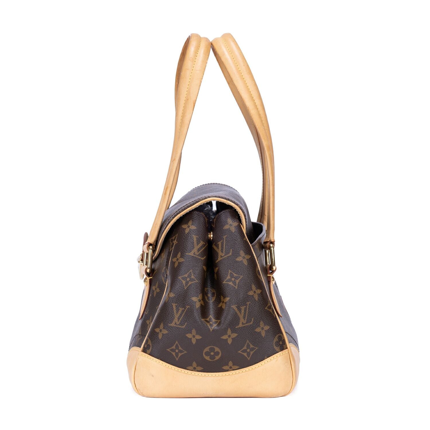 Louis Vuitton Beverly Brown Monogram Canvas Shoulder — view 3