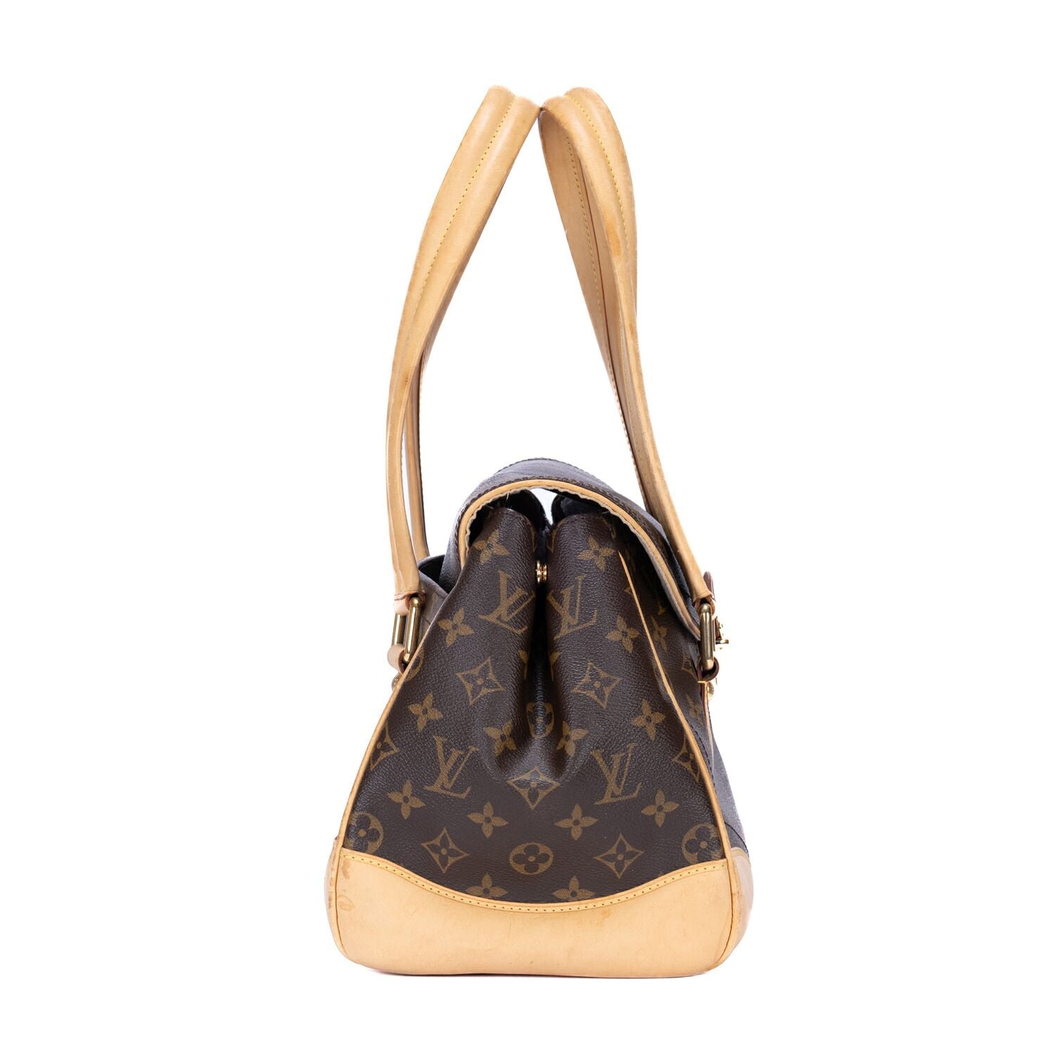 Louis Vuitton Beverly Brown Monogram Canvas Shoulder — view 4