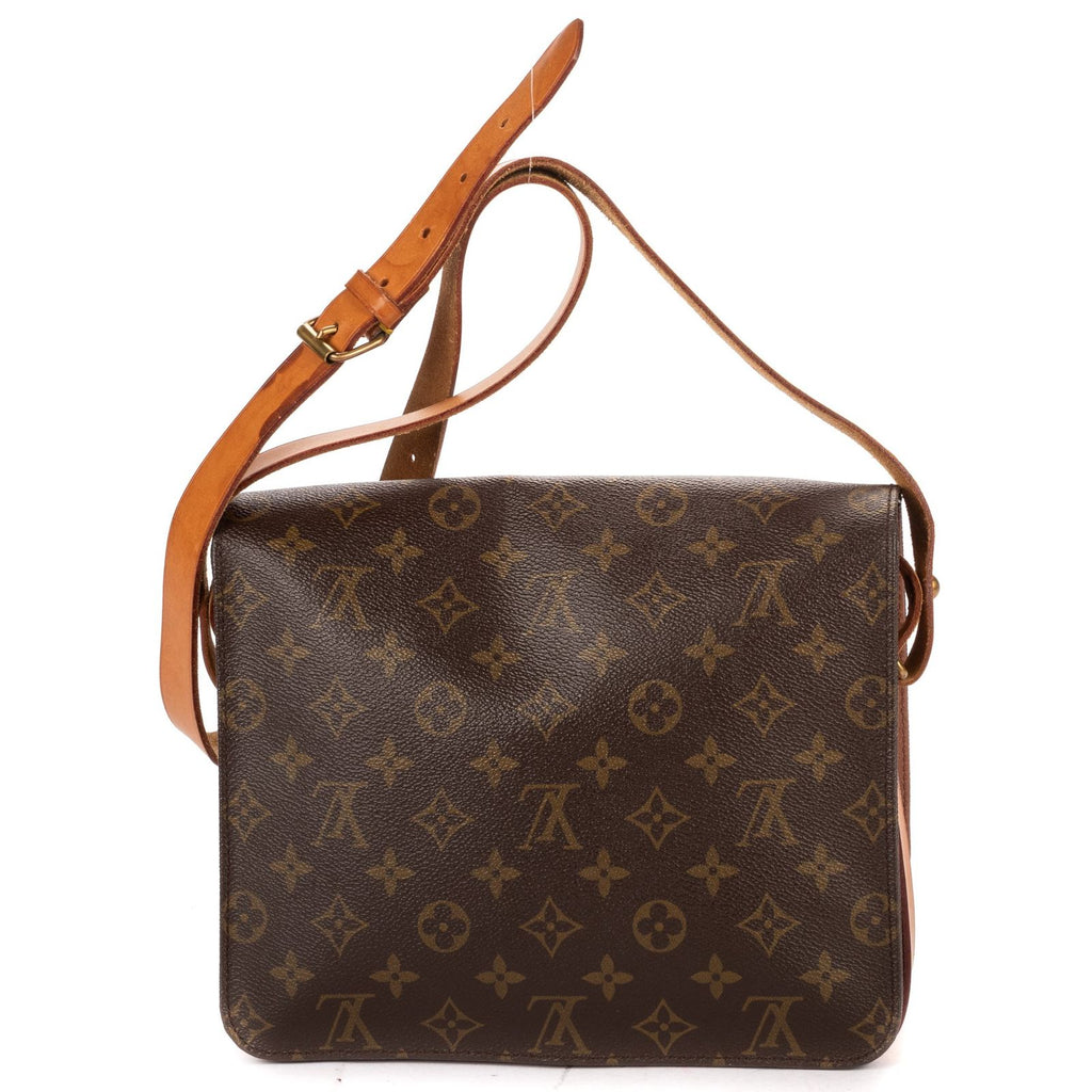 Louis Vuitton Cartouchiere Brown Monogram Canvas Shoulder — view 5