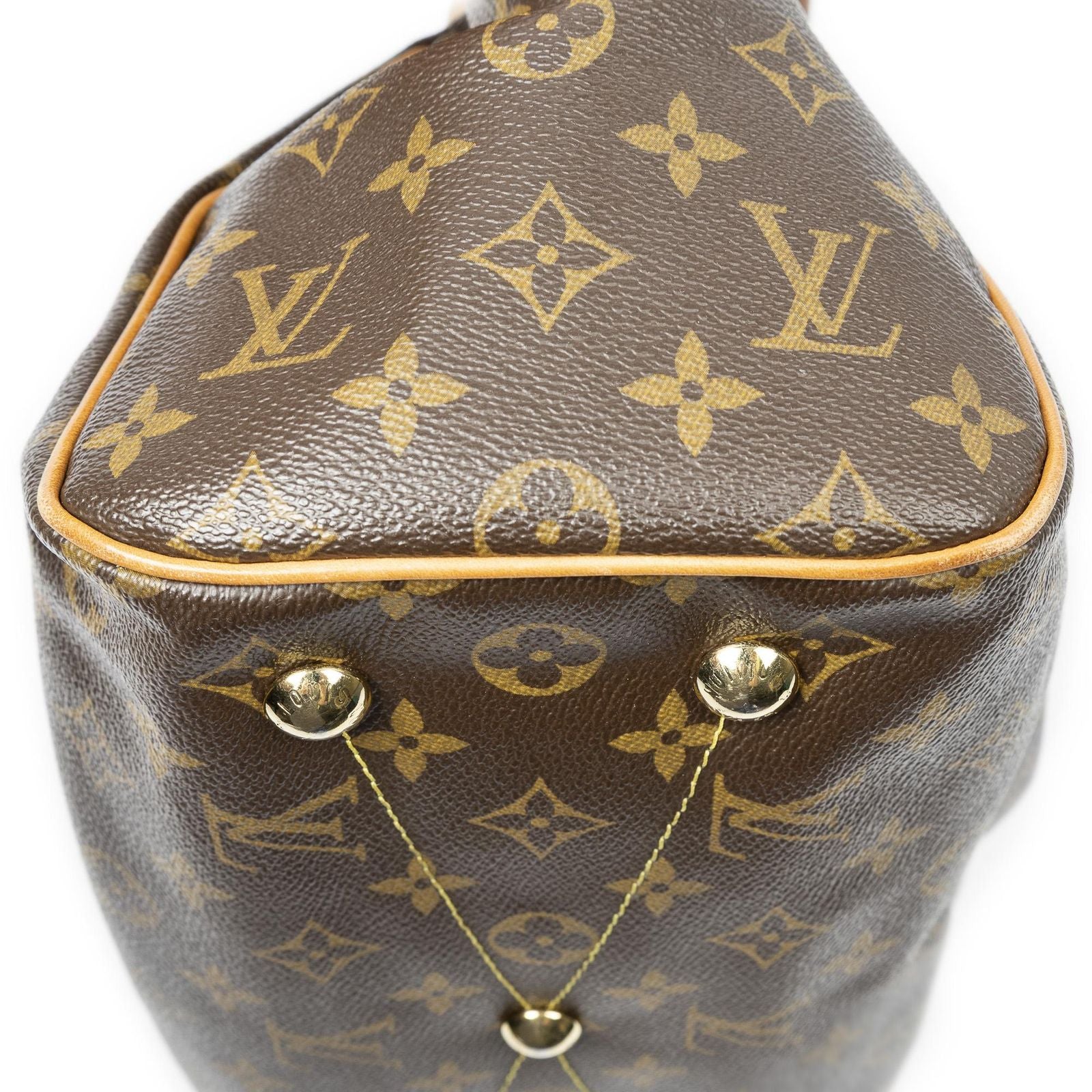 Louis Vuitton Tivoli Brown Monogram Canvas Shoulder — view 8