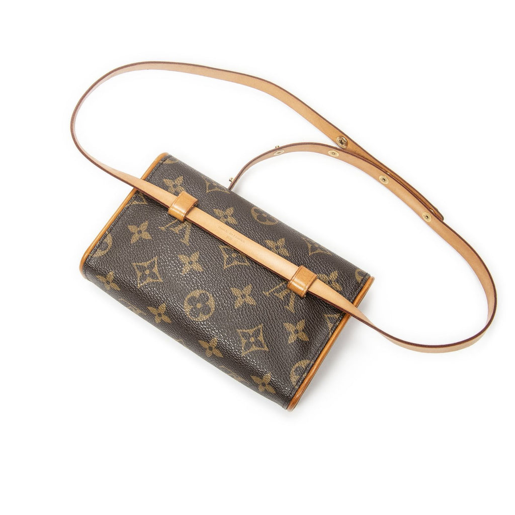 Louis Vuitton Pochette Florentine Brown Monogram Canvas Shoulder — view 2