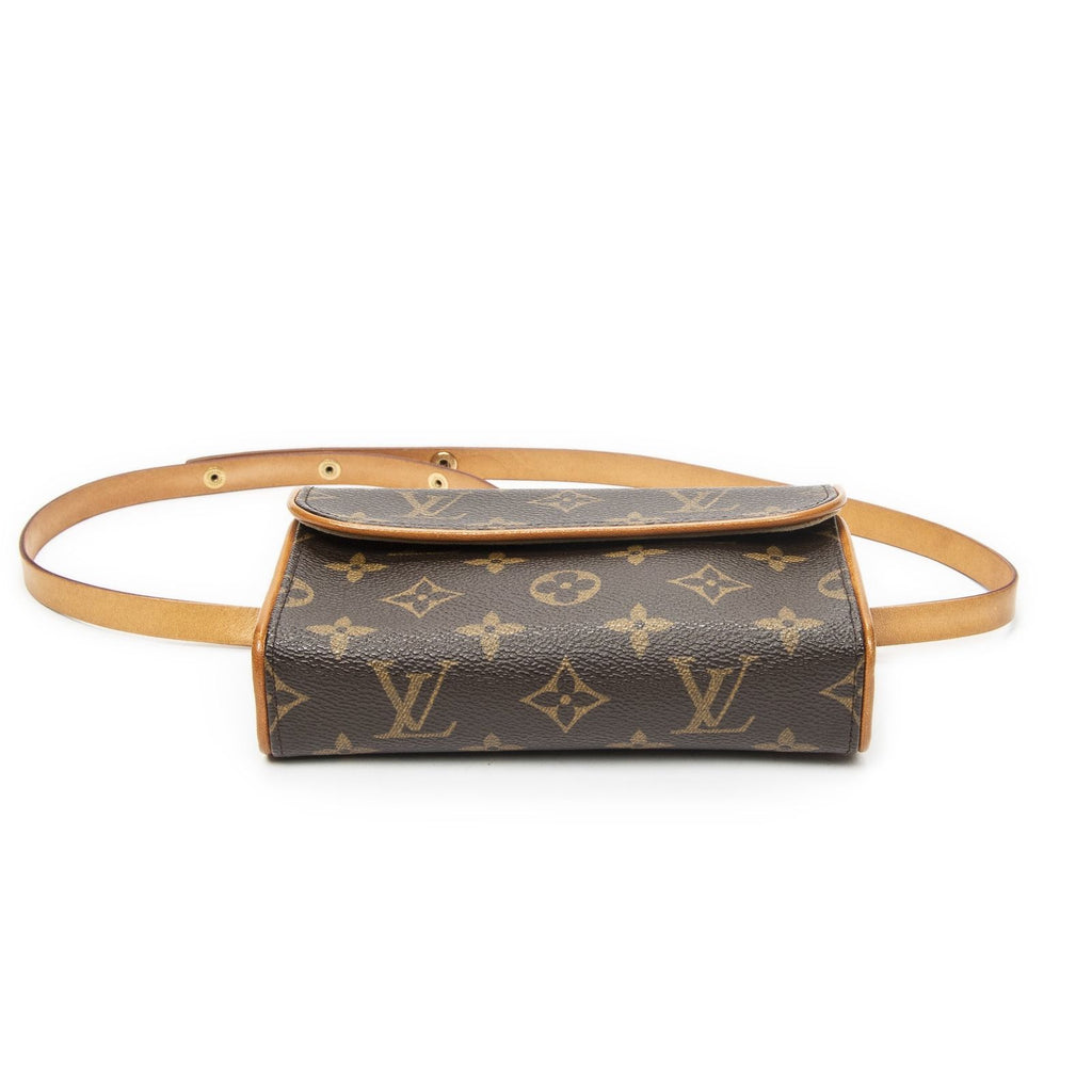 Louis Vuitton Pochette Florentine Brown Monogram Canvas Shoulder — view 3