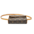 Louis Vuitton Pochette Florentine Brown Monogram Canvas Shoulder — view 3