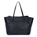 Gucci Medium Swing Shopper Tote Black Grain Calf Skin Leather — view 5