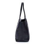 Gucci Medium Swing Shopper Tote Black Grain Calf Skin Leather — view 4