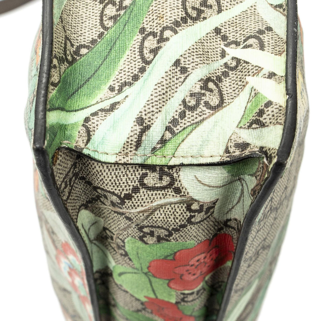 Gucci Vertical Shopping Tote Beige Tian Supreme Canvas — view 7