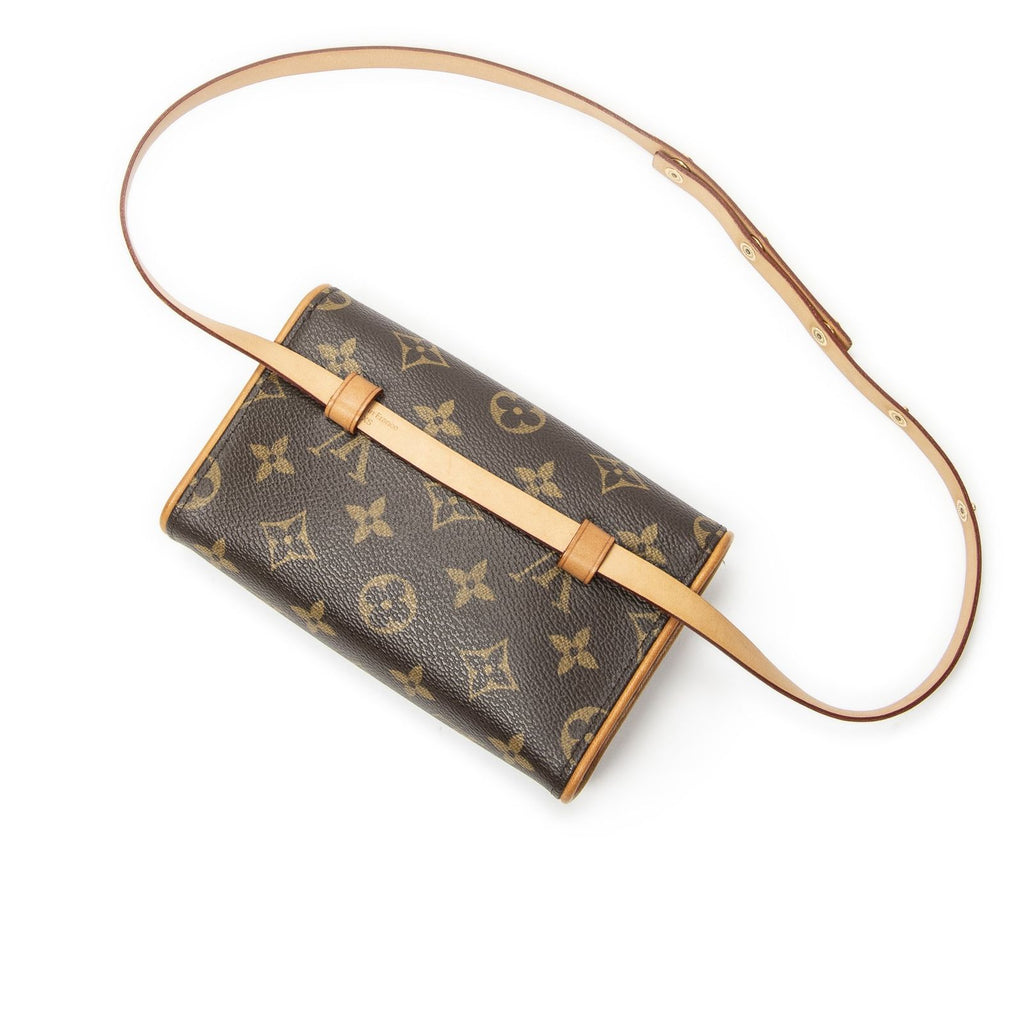 Louis Vuitton Pochette Florentine Brown Monogram Canvas Shoulder — view 2